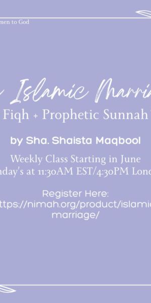 The Islamic Marriage